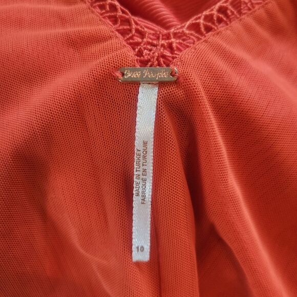Free People King of My Heart Dress Size 10 - Picture 8 of 8